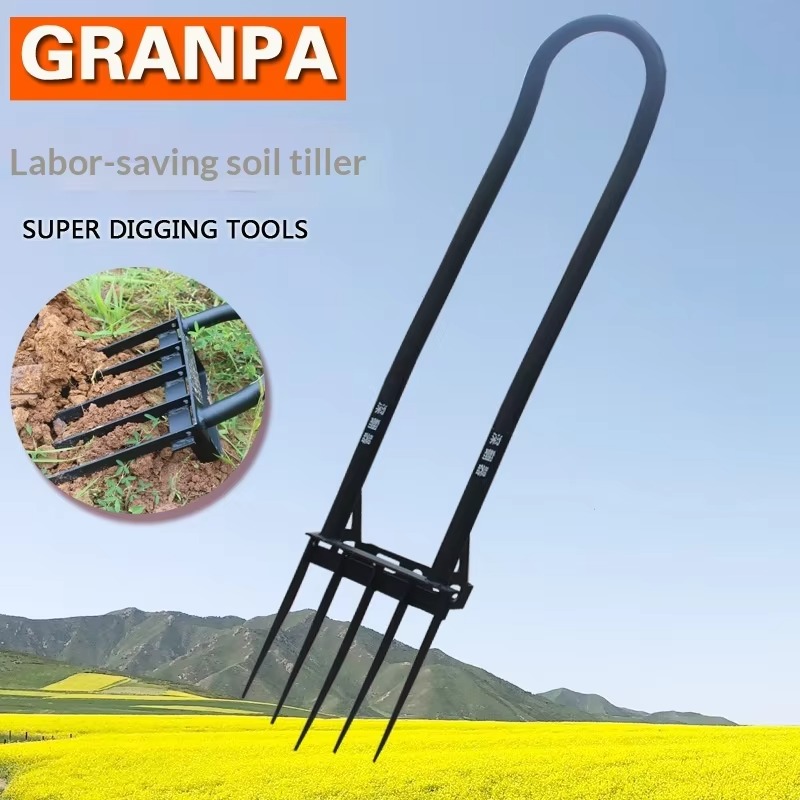 Forquilla de jardín de acero d - Spade Digging Fork reseña y precio