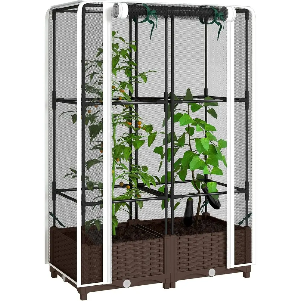 Jardinera Elevada con Enrejado - Self-Watering Planter reseña y precio